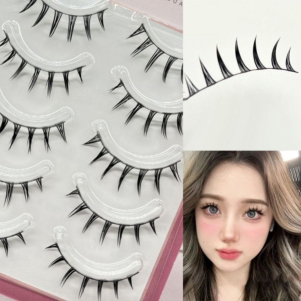 Anime Cosplay Lashes - Faux cils en Faux vison, paquet