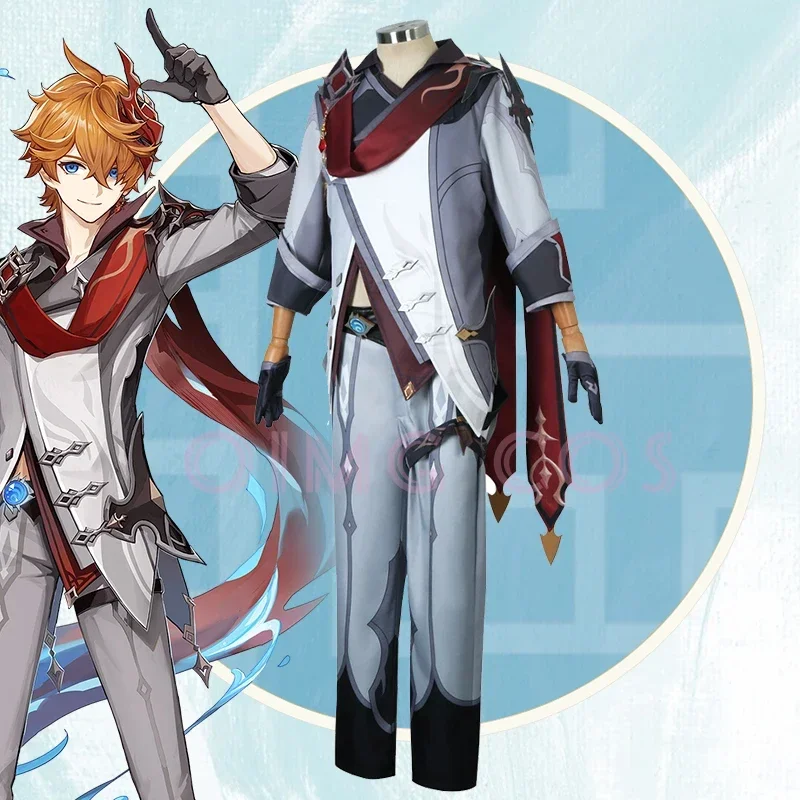Anime Cosplay To Buy - Genshin Impact Tartaglia Cosplay Costume uniforme