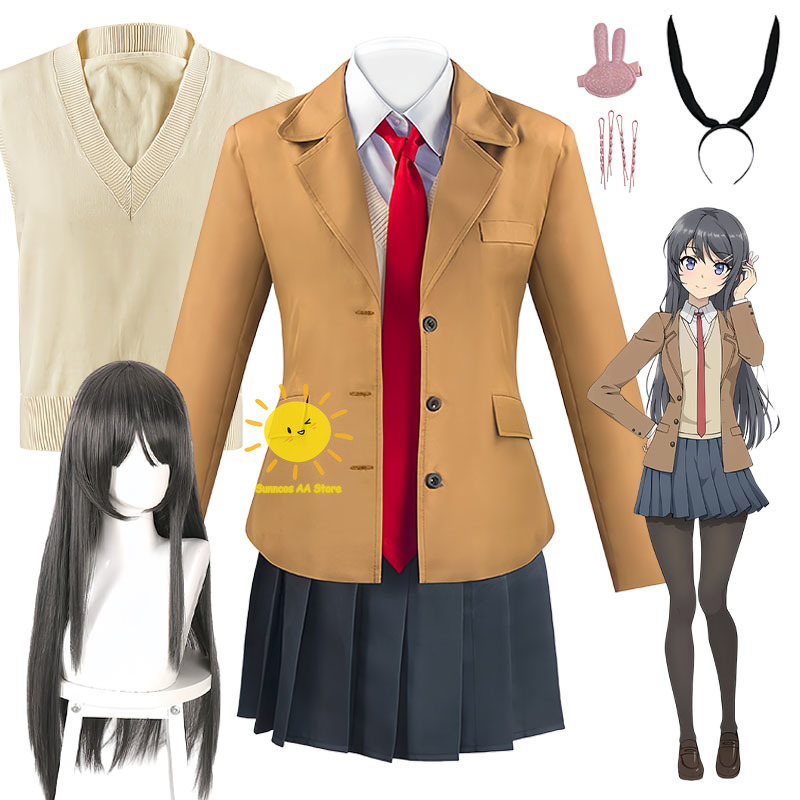 Anime Cosplay Outfit Girl - Costumes de cosplay Anime Sakurajima Mai