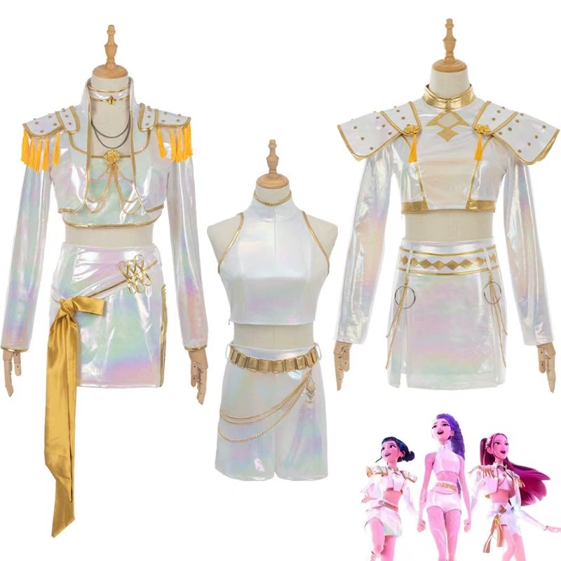 Anime Cosplay Outfit Girl - Costume de Cosplay en cuir PU