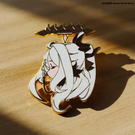 Anime Cosplay Seri - Badge métallique Sorasaki Hina Blue Archive