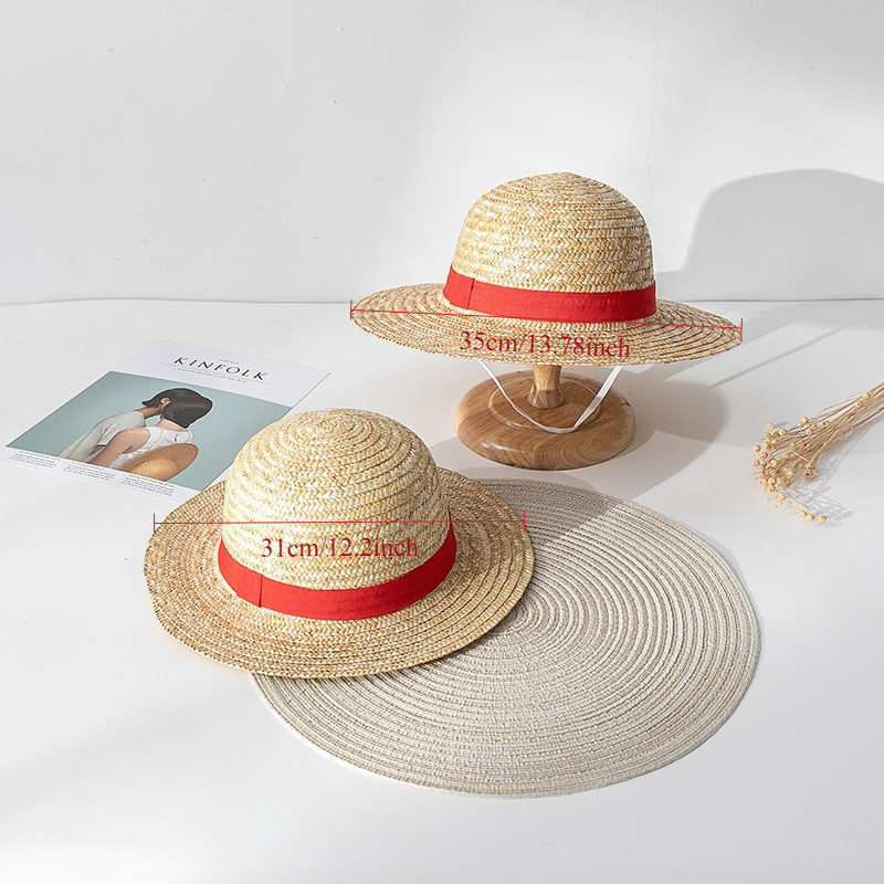 One Piece Straw Hat - Chapeau de paille Anime Cosplay accessoire