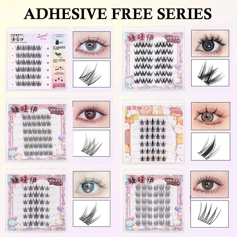 Anime Cosplay Lashes - 6 rangées de faux cils segmentés