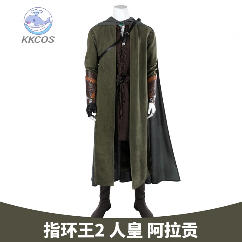 Anime Cosplay To Buy - RingLords Aragorn Cosplay Costume haut pantalon
