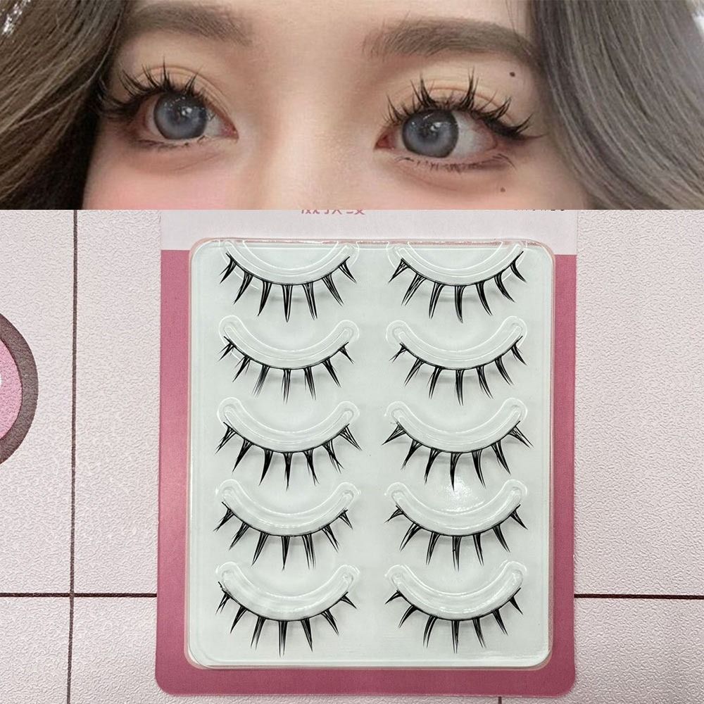 Anime Cosplay Lashes - Lot de 5 paires de faux
