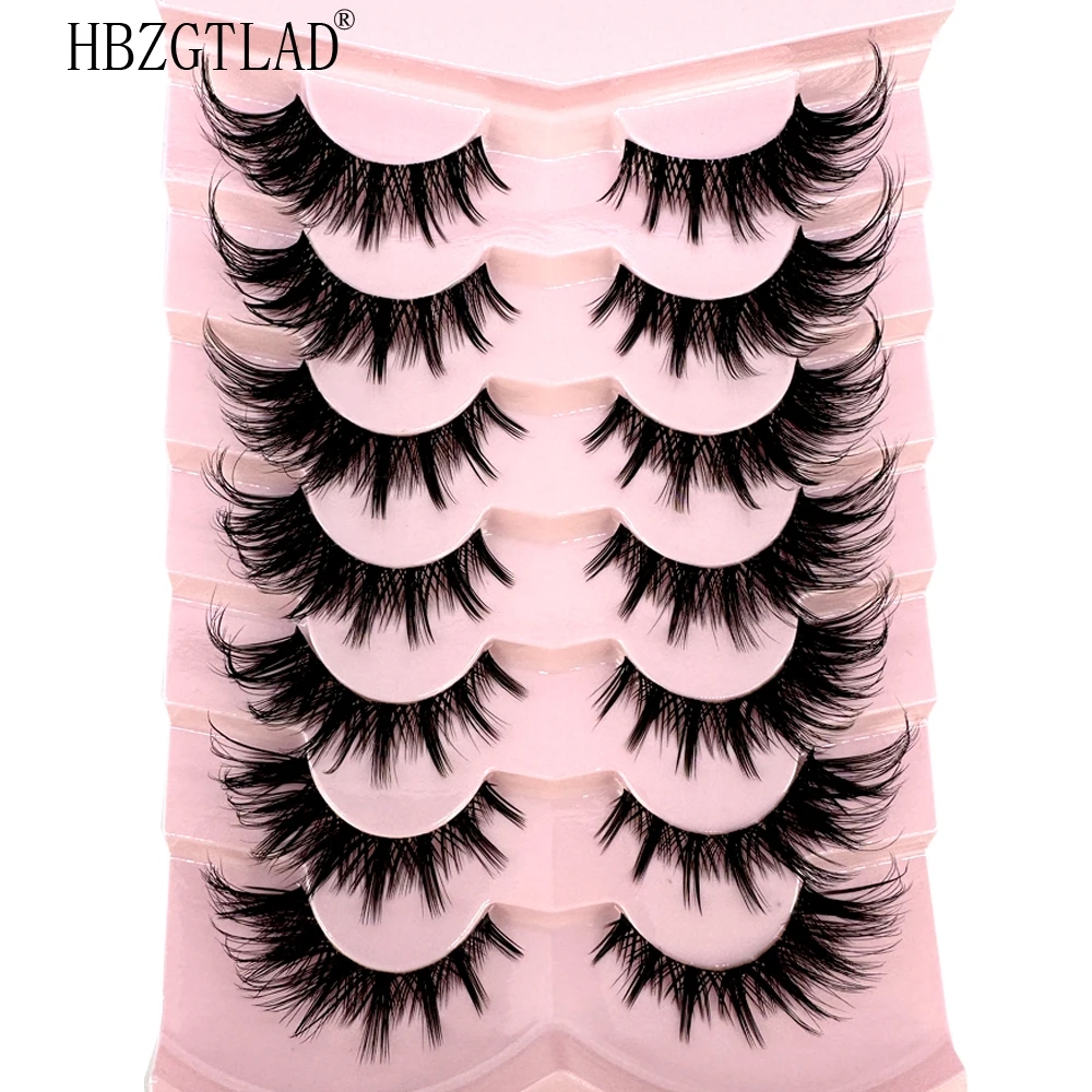 Anime Cosplay Lashes - 7/8 paires de cils oeil de