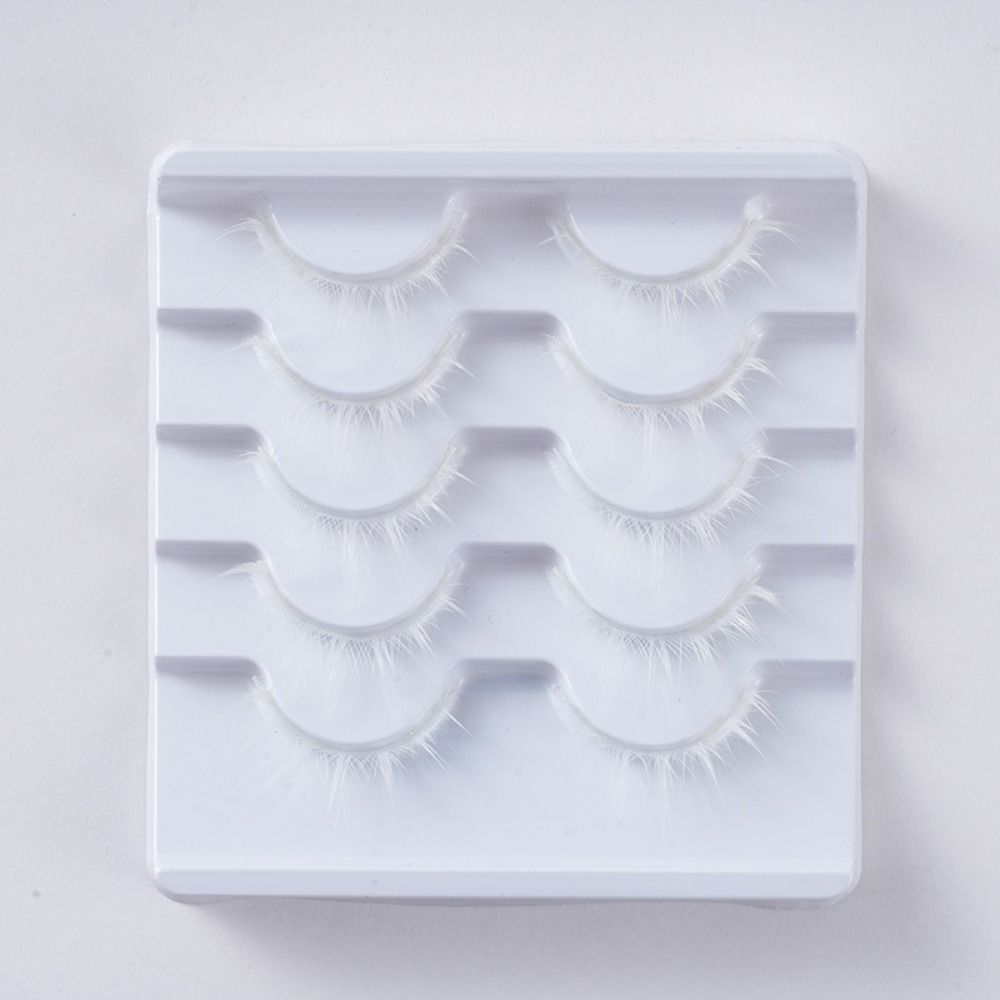 Cils d'anime blancs et blancs, - Anime Cosplay Lashes avis et prix