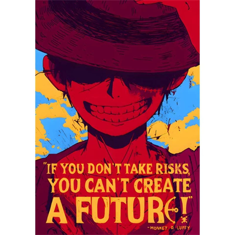 Autocollants muraux rétro One  - One Piece Straw Hat avis et prix