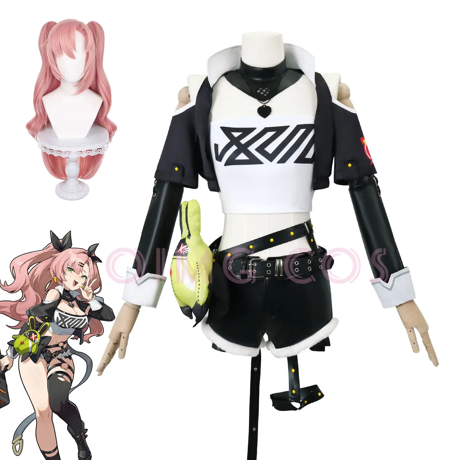 Costume de cosplay Nicole Dema - Anime Cosplay Waifu avis et prix