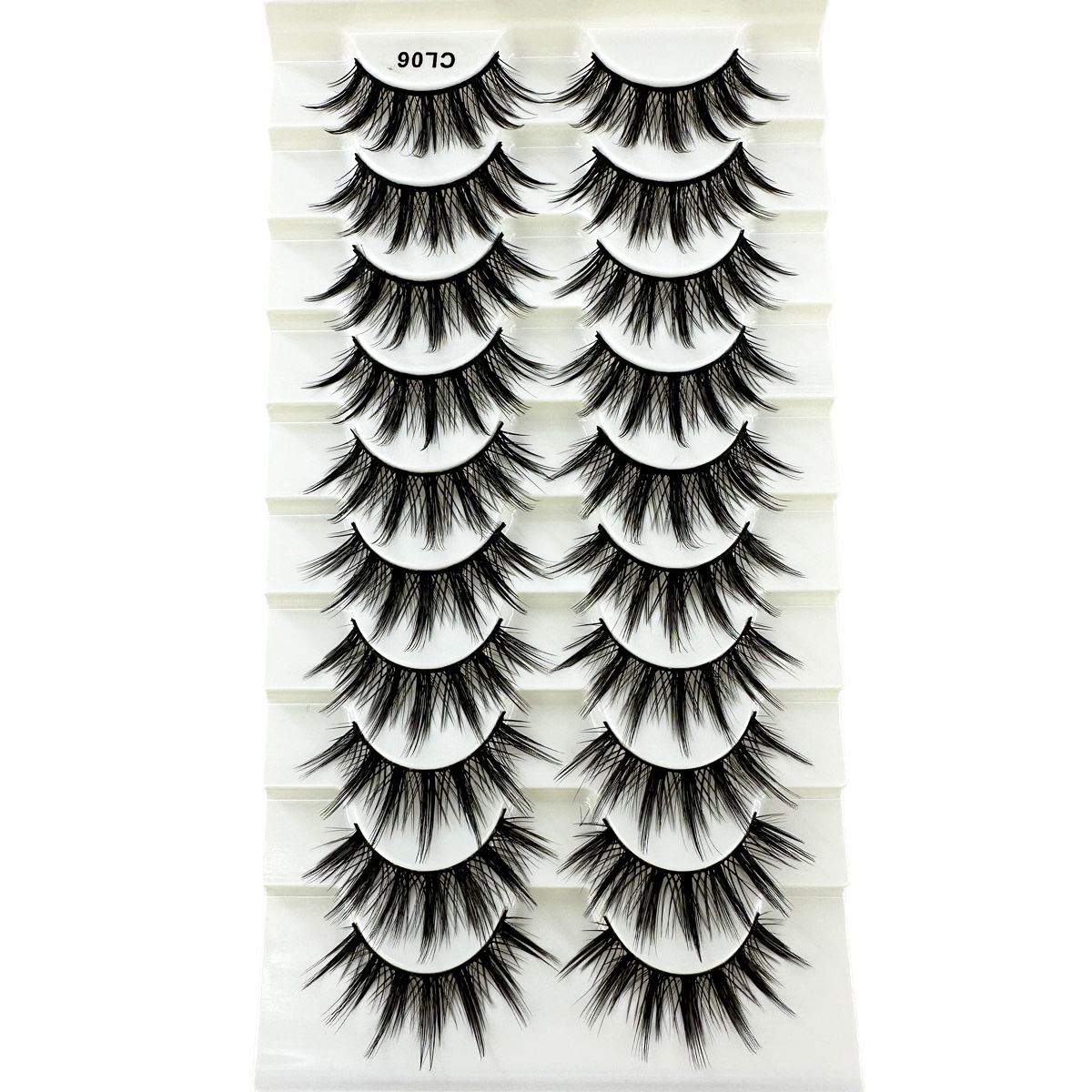 Nouveau 10 paires de cils Mang - Anime Cosplay Lashes avis et prix