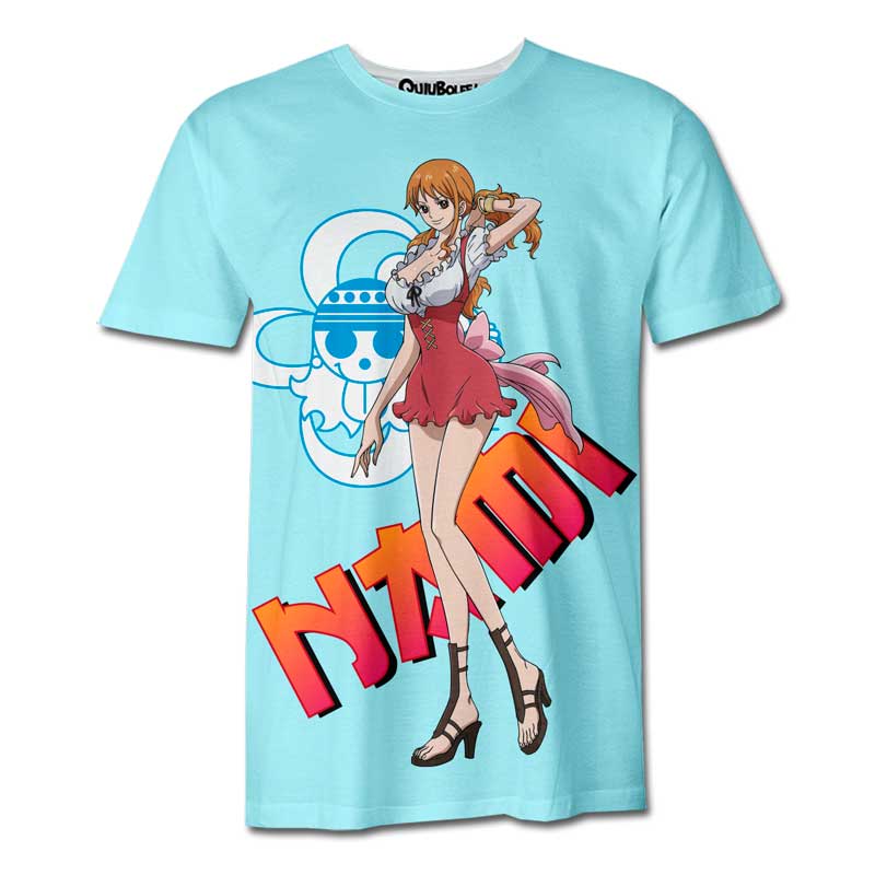 T-shirt One Piece Nami Straw H - One Piece Straw Hat avis et prix
