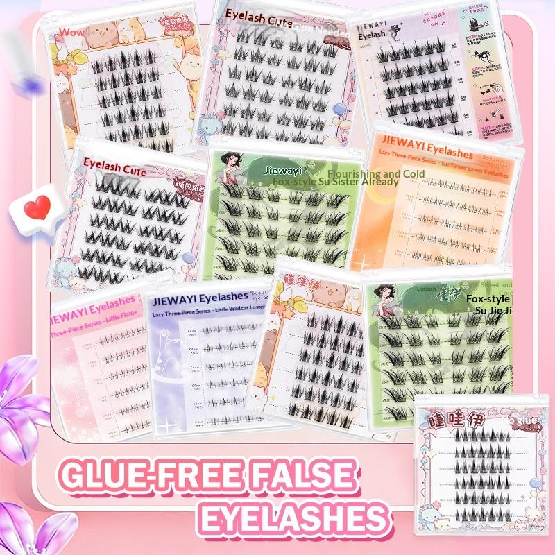 6 rangées de faux cils segment - Anime Cosplay Lashes avis et prix