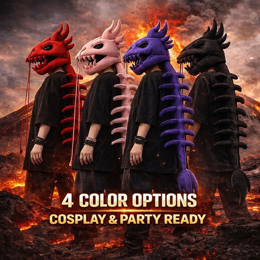 Masque de tête de dinosaure en - Anime Cosplay Eyes avis et prix