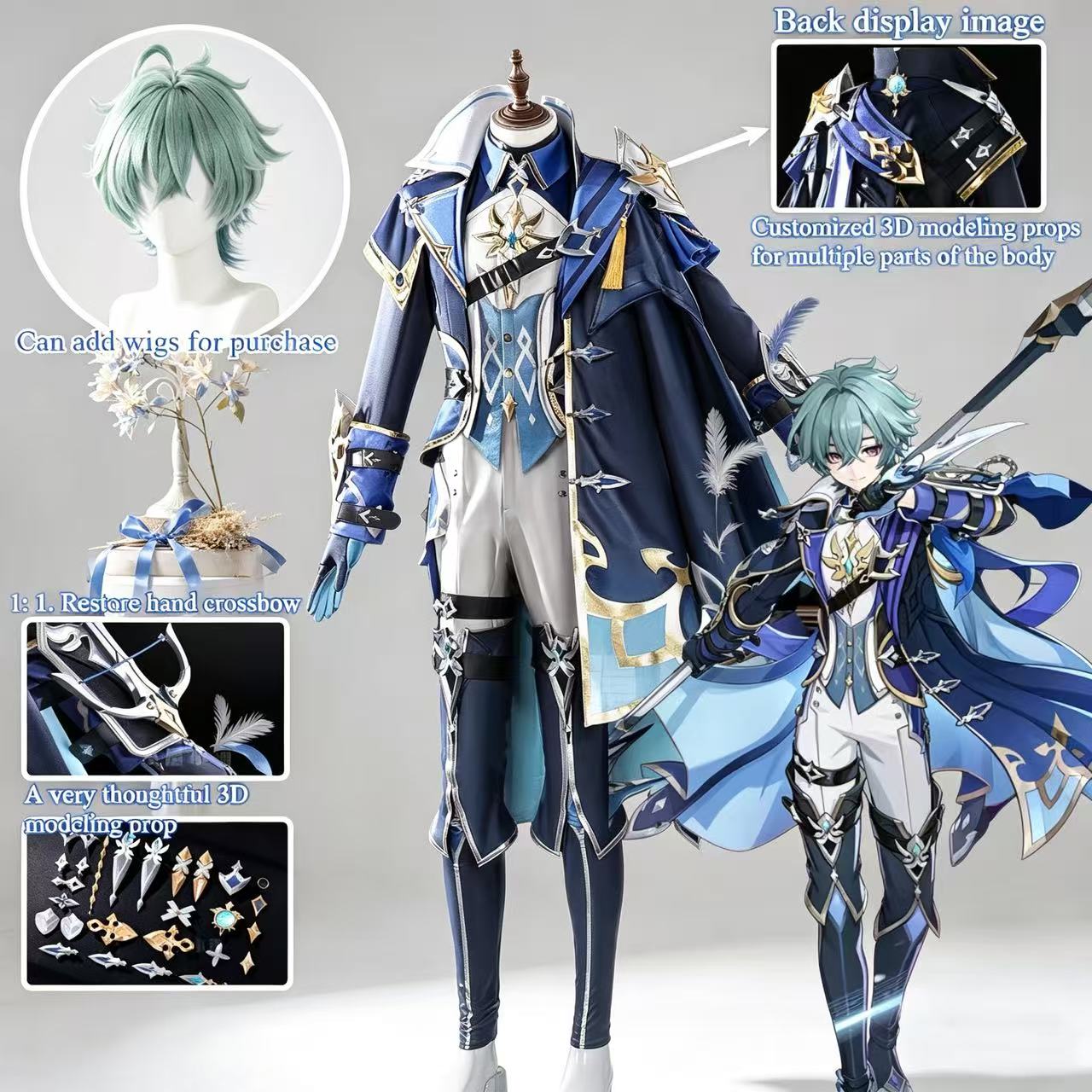 Cosplay Lohen - Série de jeux  - Anime Cosplay Seri avis et prix