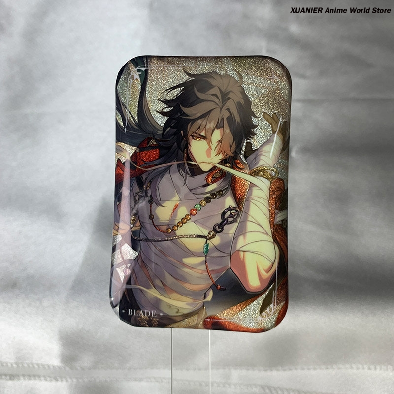 Badge double flash en fer blan - Anime Cosplay Seri avis et prix