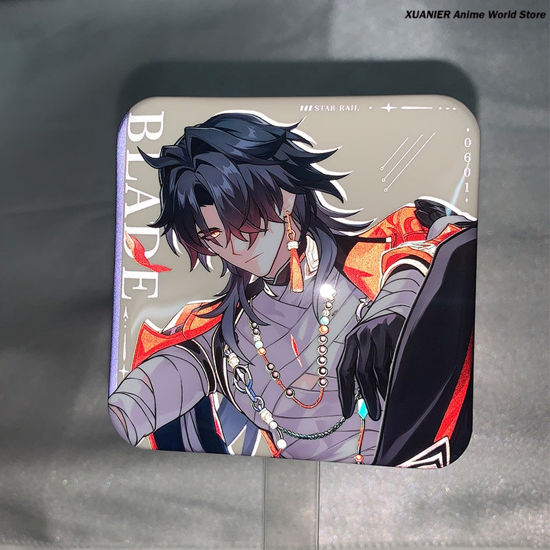 Badge double flash en fer blan - Anime Cosplay Seri avis et prix
