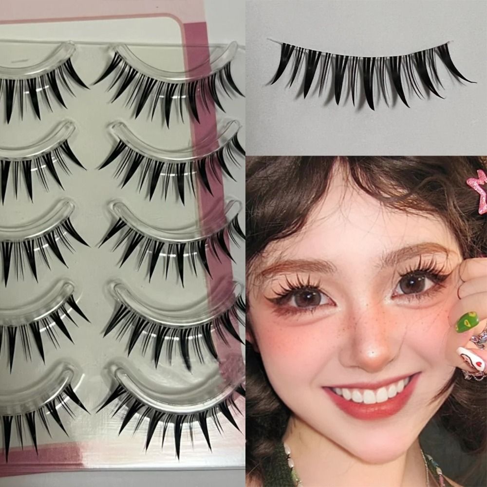 Lot de 5 paires de faux cils j - Anime Cosplay Lashes avis et prix
