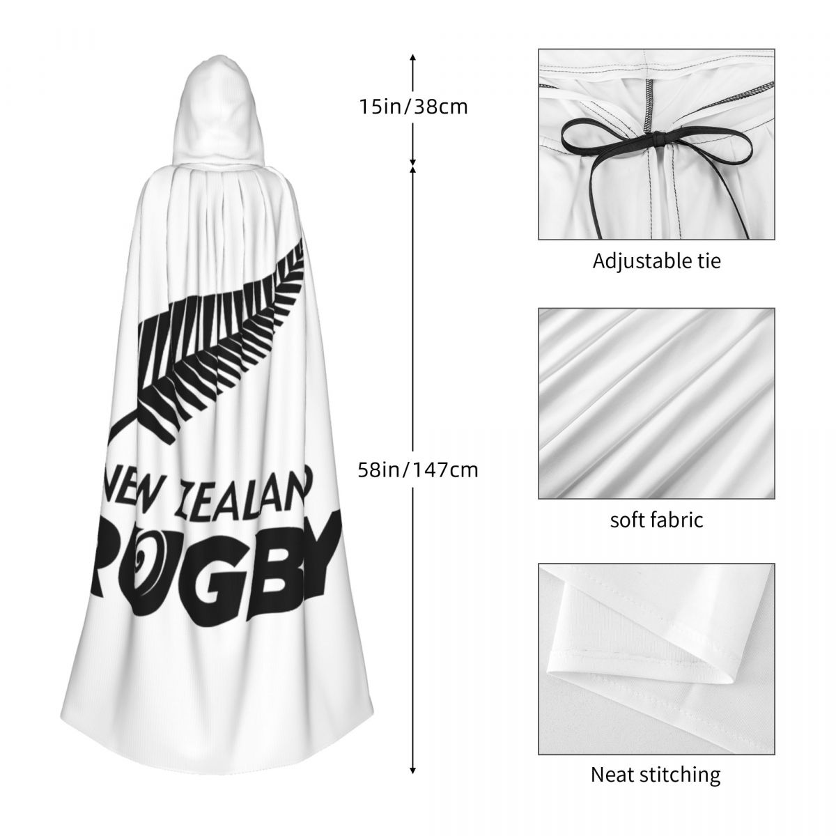 All Blacks Nouvelle-Zélande Ru - Anime Cosplay New Zealand avis et prix