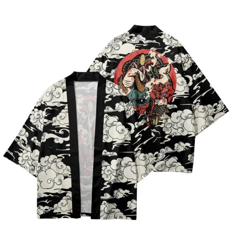 Cardigan d'été imprimé tigre d - Asian Cosplay Anime avis et prix