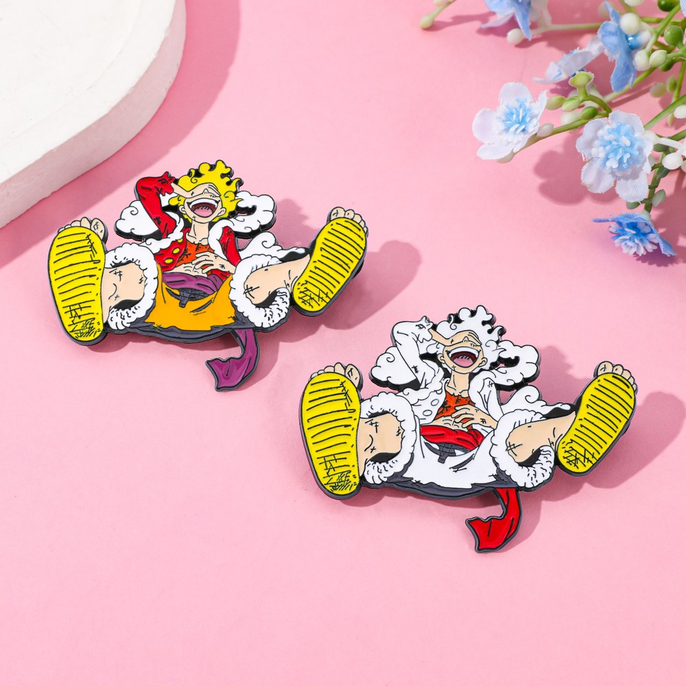 2 Pièces Broche Émail Luffy Ex - Anime Cosplay One Piece avis et prix