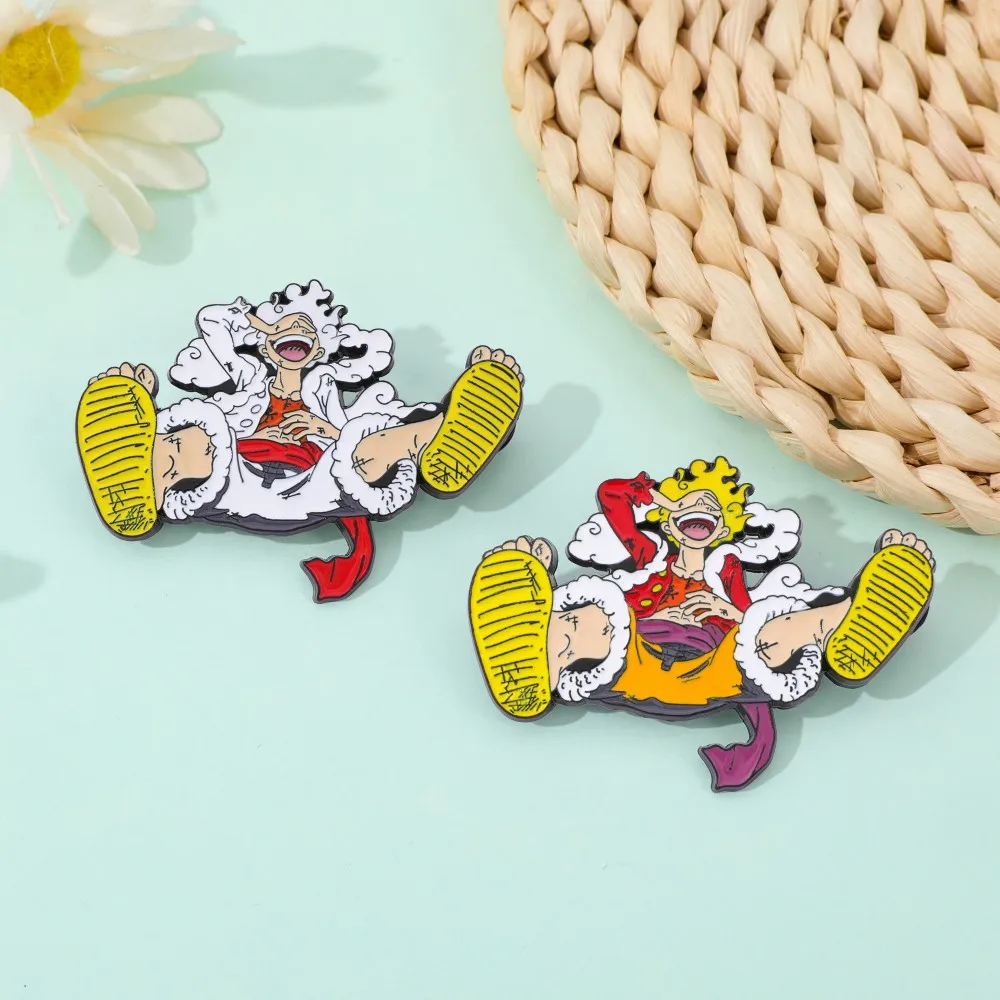 2 Pièces Broche Émail Luffy Ex - Anime Cosplay One Piece avis et prix