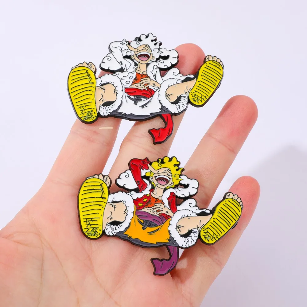 2 Pièces Broche Émail Luffy Ex - Anime Cosplay One Piece avis et prix