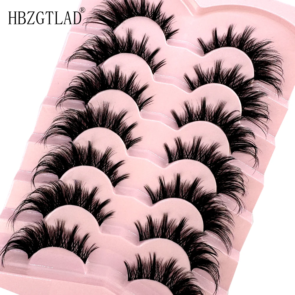 7/8 paires de cils oeil de cha - Anime Cosplay Lashes avis et prix